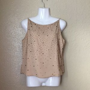Dana Buchman Bead Blouse size 8